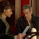 Jenna Coleman (left), Peter Capaldi (BBC)